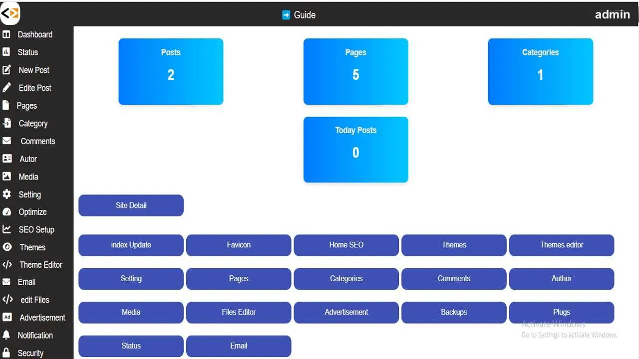htfy publishes Dashboard Image